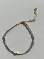 Load image into Gallery viewer, Anklet - Amethyst
