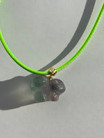 Load image into Gallery viewer, Fluorite Pendant - Bulbasaur
