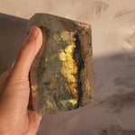 Load and play video in Gallery viewer, Labradorite Large Free Form

