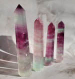 Load image into Gallery viewer, Magenta Fluorite Tower 2
