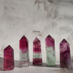 Load image into Gallery viewer, Magenta Fluorite Small Tower 5
