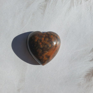 Ocean Jasper Mini Heart