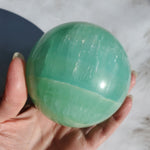 Load image into Gallery viewer, Caribbean Calcite Sphere Large
